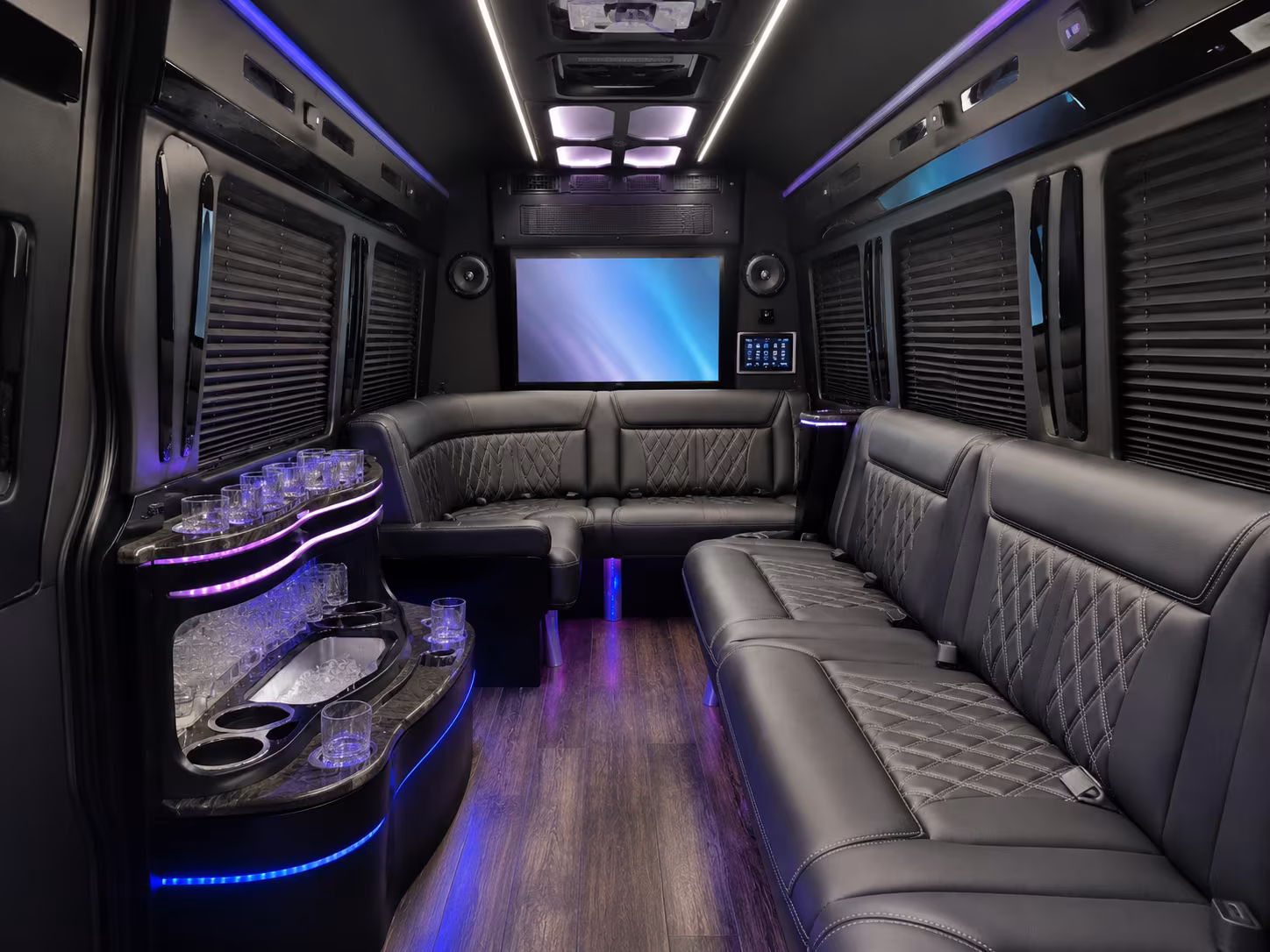 bus rental options for cranston trips